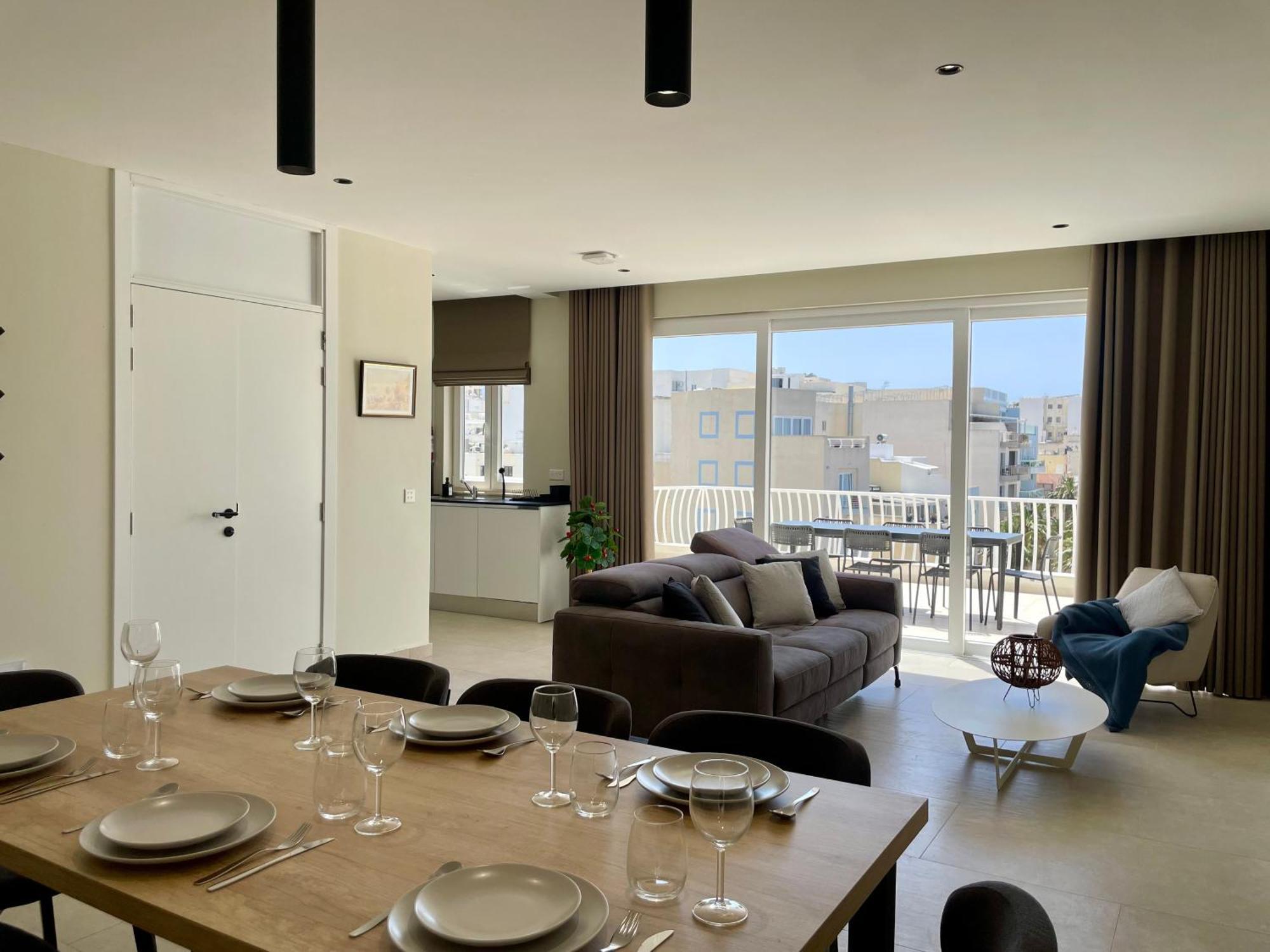 Apartment Bugibba Square Seafront Lux By Holi St. Paul's Bay
